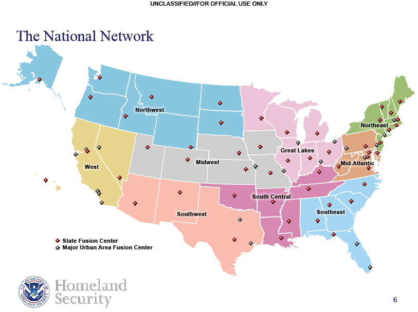 National Fusion Center Network