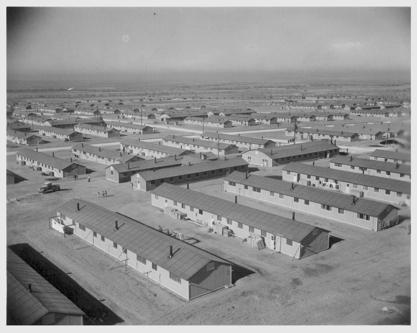 internment camp barracks