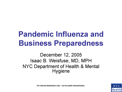 PandemicInfluenzaBusinessPreparedness_Dec12