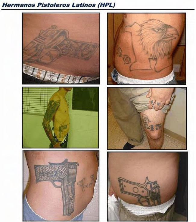 U//LES) Mexican Gang Tattoos Identification Guide | Public Intelligence