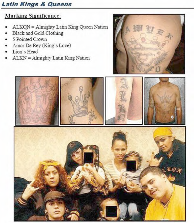 Mexico AntiGang Program Latino Gang Tattoos Guide  Public Intelligence