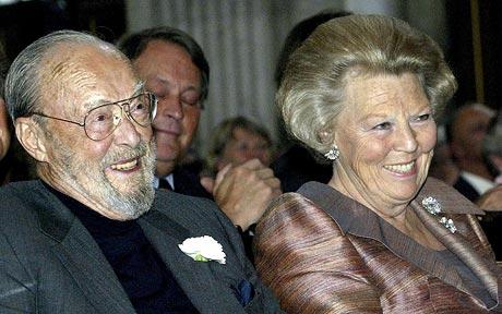 princebernhard Prince Bernhard and his daughter Queen Beatrix Photo: REX FEATURES