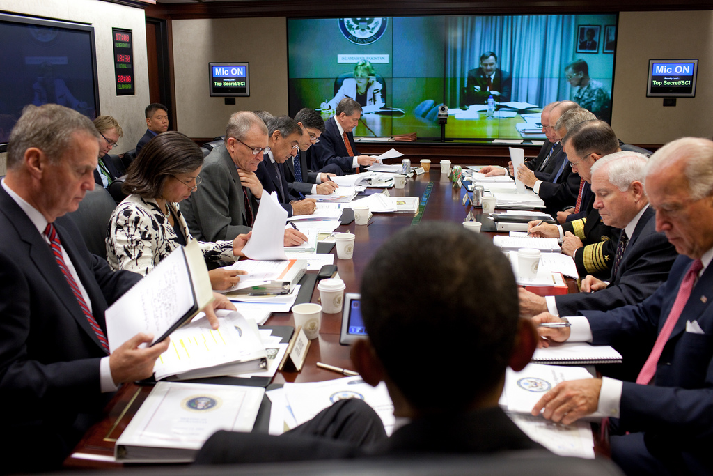 the situation room white house. Room of the White House on