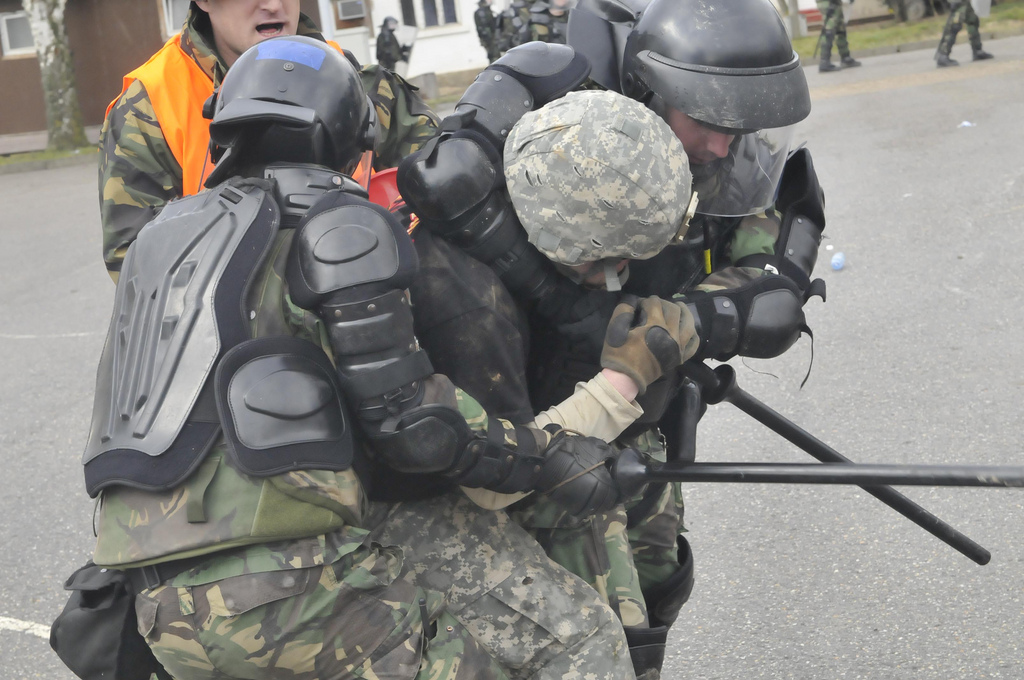 Non Lethal Weapons Riot Control Training - Crowd Control