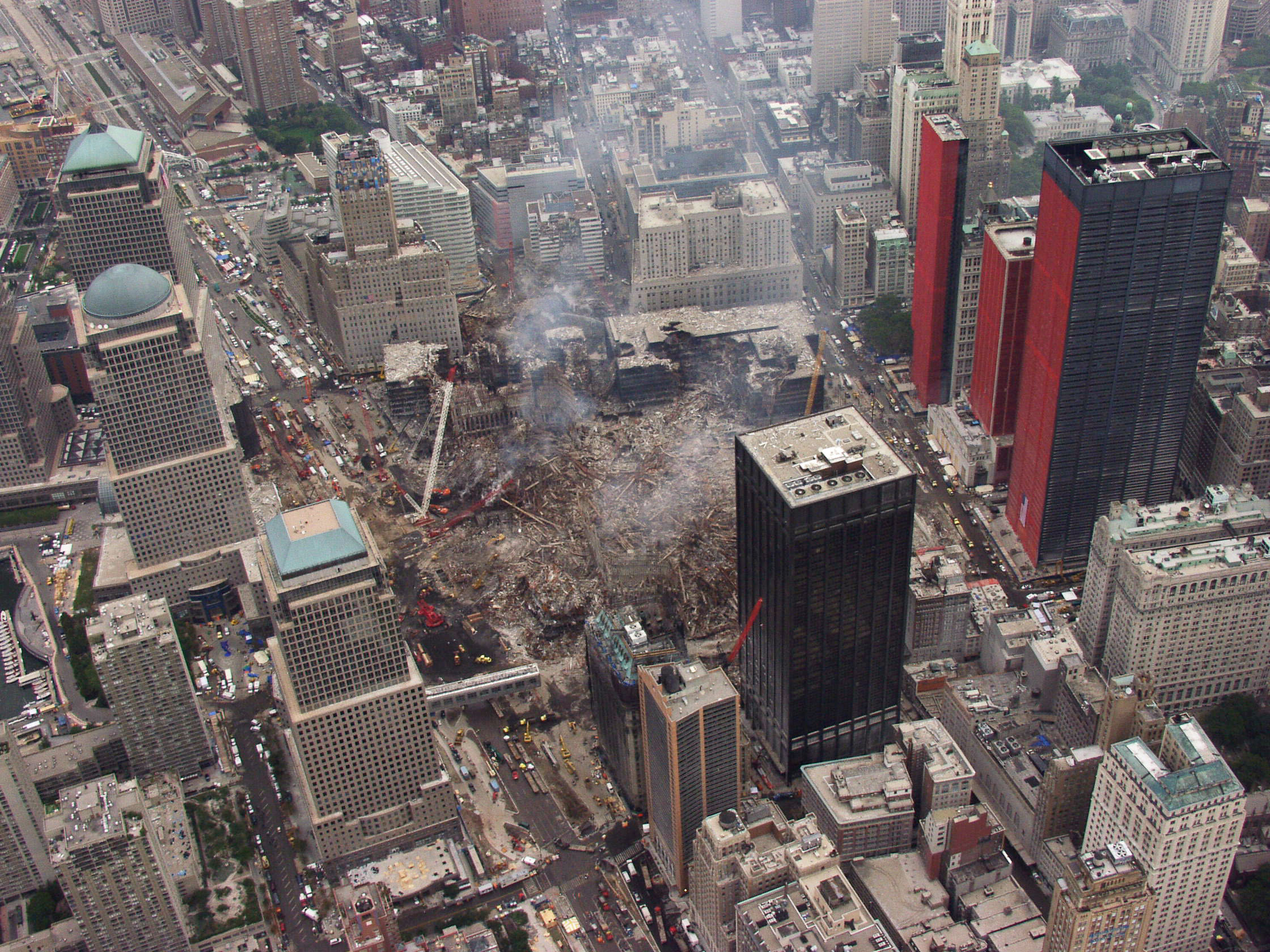 9/11 Ground Zero HighResolution Aerial Photos Public Intelligence