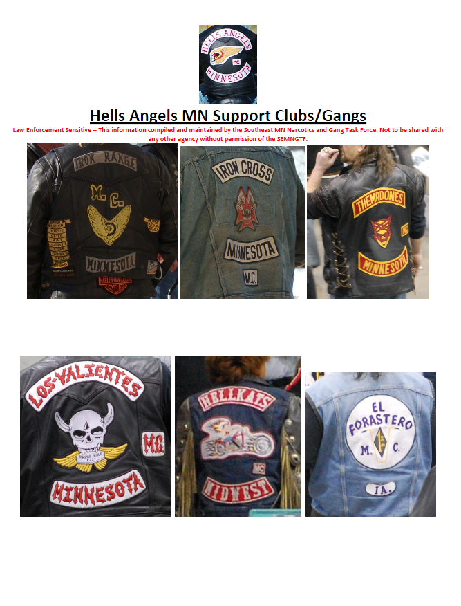 Rare Hells Angels Support