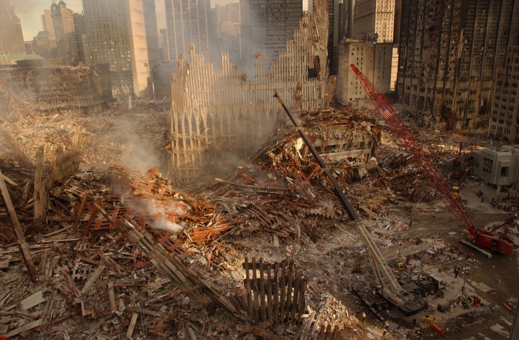 9/11 Ground Zero Damage Overview High-Resolution Photos | Public