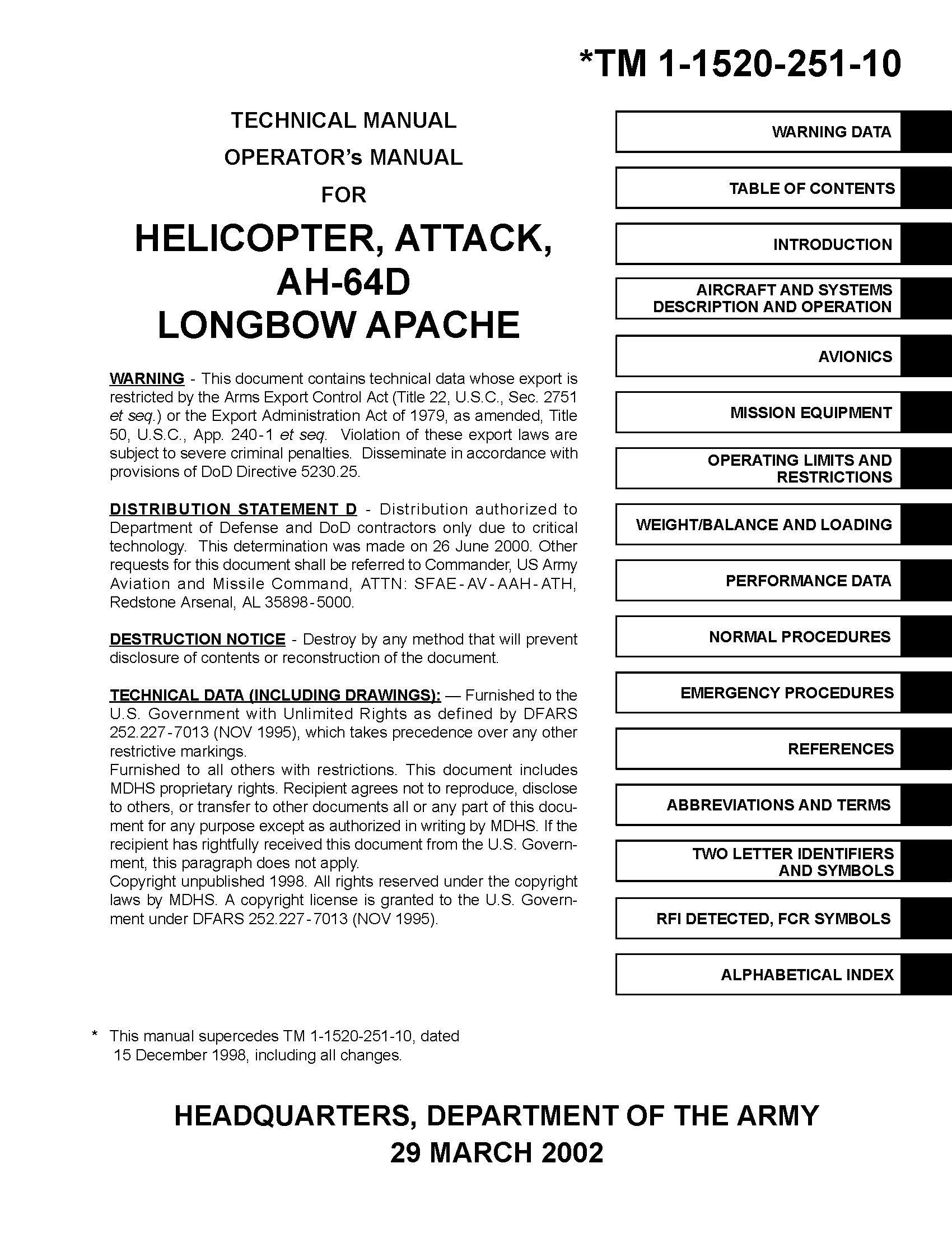 apache air assault pc manual