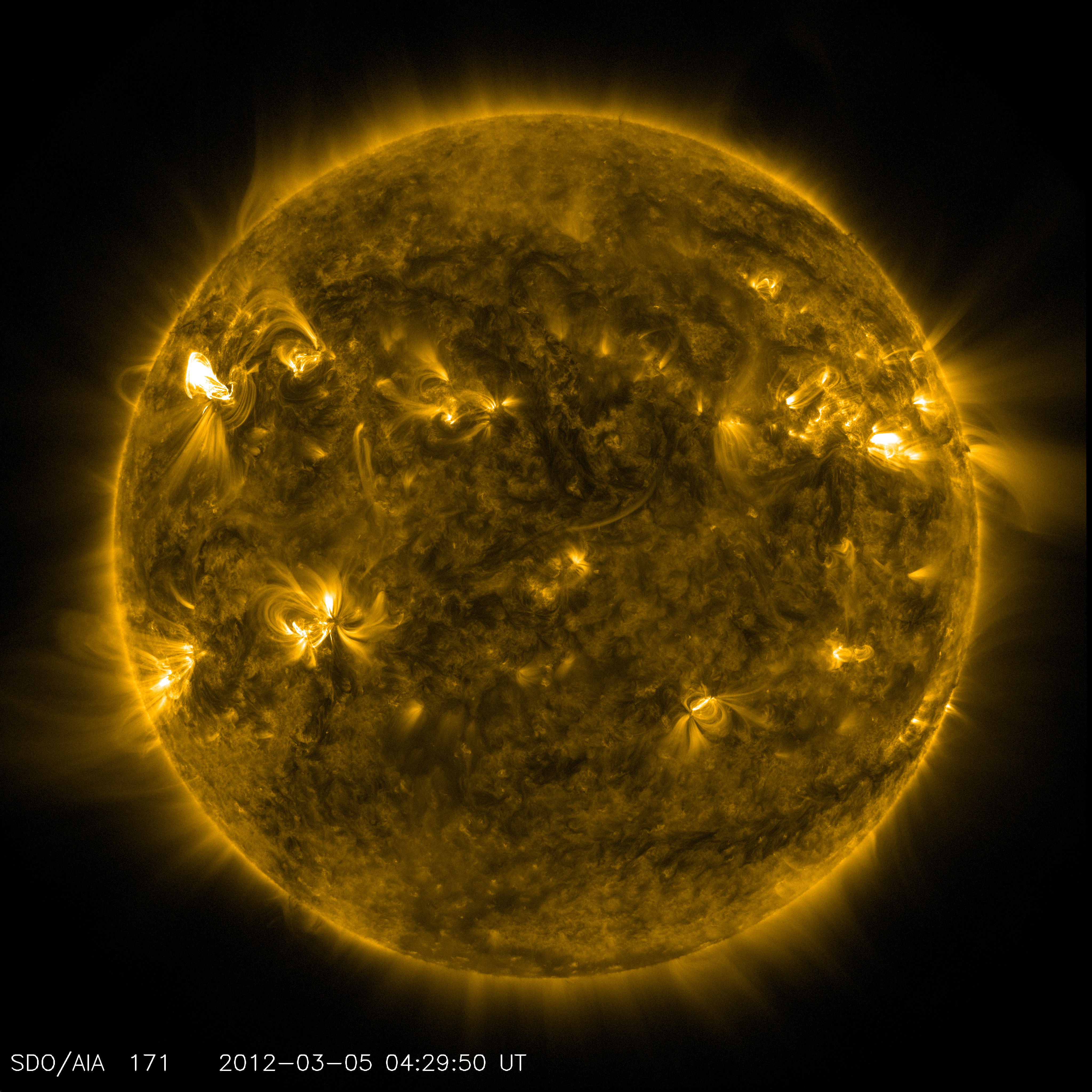 lunar tides solar flare