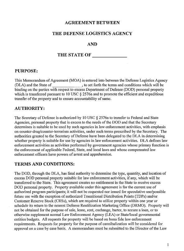 what is a memorandum of option agreement