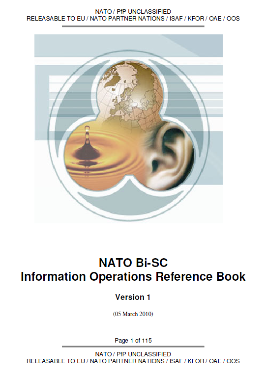 NATO Bilateral Strategic Command Information Operations Reference