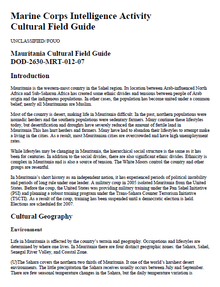 MCIA-MauritaniaCultureGuide