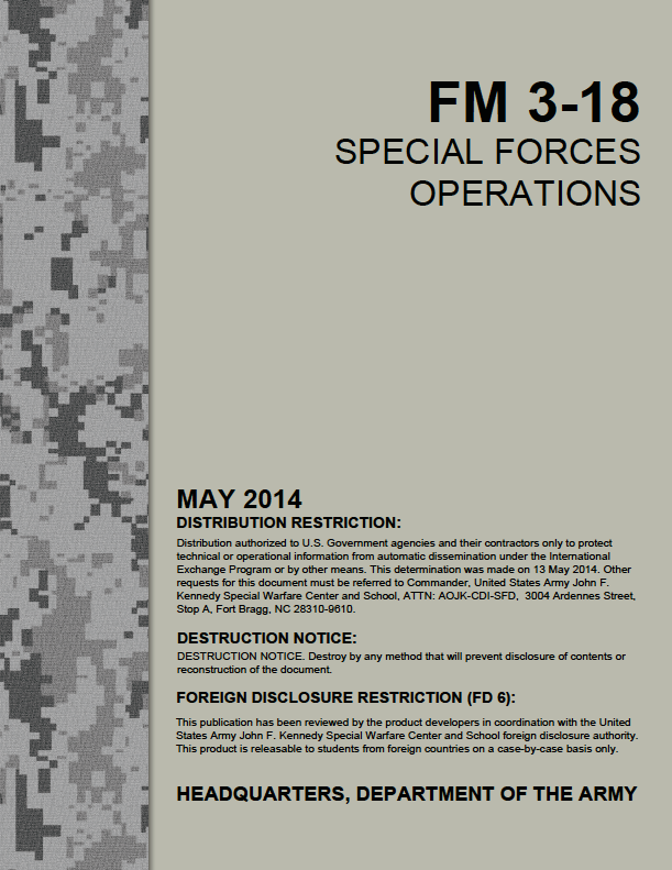 The-OmegaProject journals by active Special Operations Forces